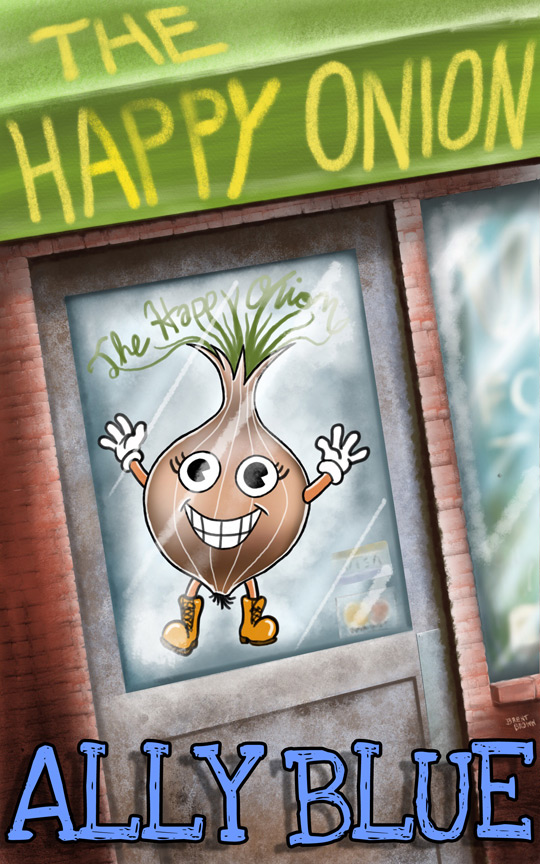 The Happy Onion- Ally Blue